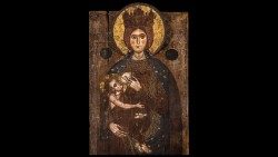 L'antica icona della "Madonna Lactans"
