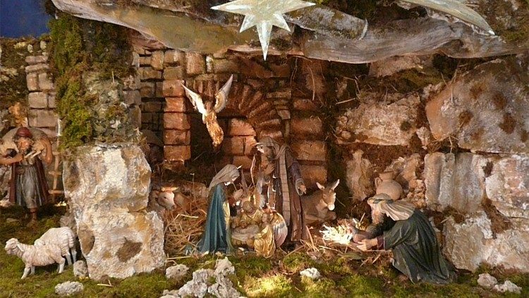 2023.12.29  presepe allestito a Casa S. Marta