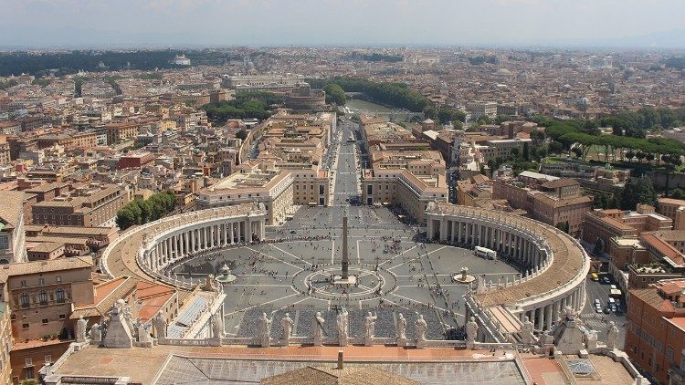 2024.08.09 Vaticano Piazza San Pietro Petersdom Petersplatz