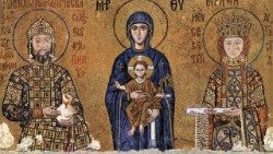 Hagia Sophia, Shenjtja Irena, Ioannes II, Bisanzio, mozaik