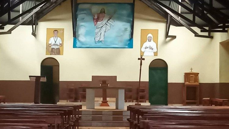 La chapelle Saint-Jacques de la localité de Mangese, dans le diocèse d’Isiro-Niangara (RD Congo), inauguré le 14 août 2024 par l’administrateur apostolique, Mgr Dieudonné Madrapile, évêque d’Isangi.