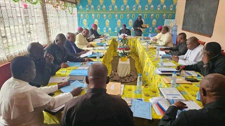 Les évêques de la Province ecclésiastique de Bamenda, au Cameroun, au cours de leur 76ème Assemblée Générale, à Bamenda, en août 2024 - Photo d'illustration.