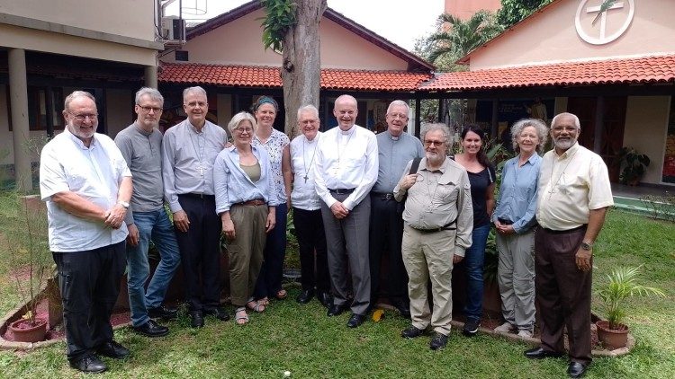 A visita da direção do Adveniat no Brasil