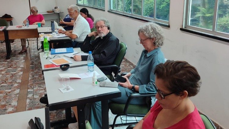 A delegação da Adveniat, da Alemanha, em visita à Igreja na Amazônia