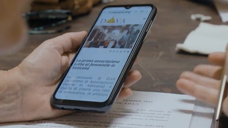 Associazione D.VA (foto concessa dal canale televisivo cattolico di lingua francese, KTO, che ha realizzato un film sulle donne in Vaticano)