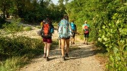 Пілігрымы на Франкскім шляху