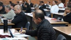 Particioantes en el encuentro de delegados de Pastoral Social de las 78 jurisdicciones eclesiásticas de Colombia