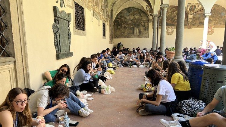 Participants in the event