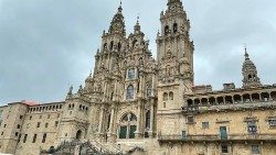 Cathédrale de Saint-Jacques-de-Compostelle.