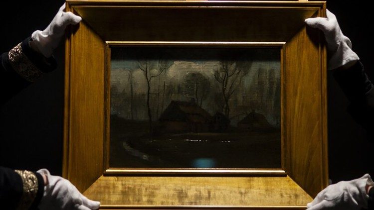 „Wiejskie chaty pośród drzew" Vincenta van Gogha, Mt 5,14 