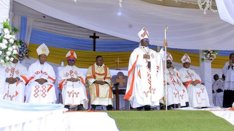 Réunion annuel des évêques de la province de Bukavu à Butembo en avril 2024.