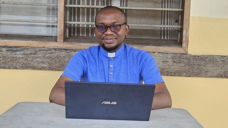 Claretian priest and IT expert, Fr Joel Nkongolo