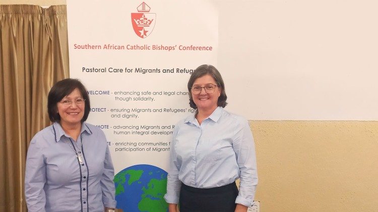 Irmã Maria de Lourdes Lodi Rissini mscs e Irmã Neide Lamperti mscs, Scalabrinianas