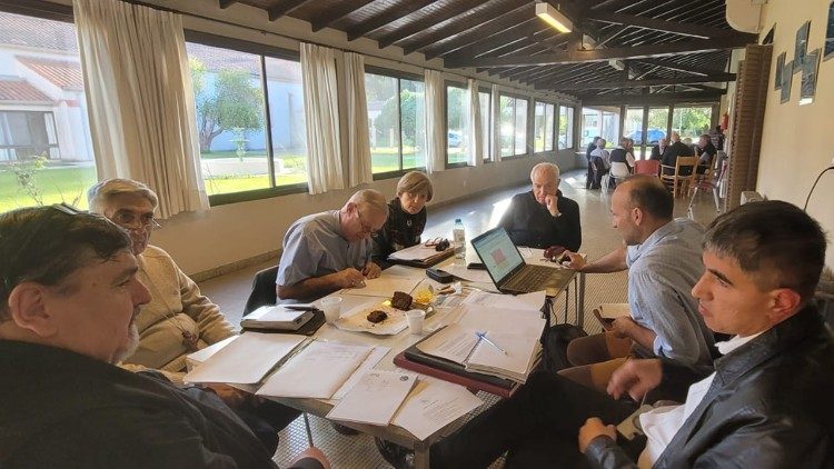 Un momento de la Asamblea Plenaria de los Obispos de Argentina