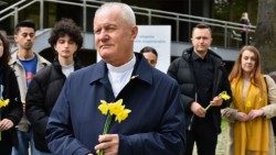 Akcja "Żonkil" na KUL w rocznicę wybuchu powstania w getcie warszawskimdella