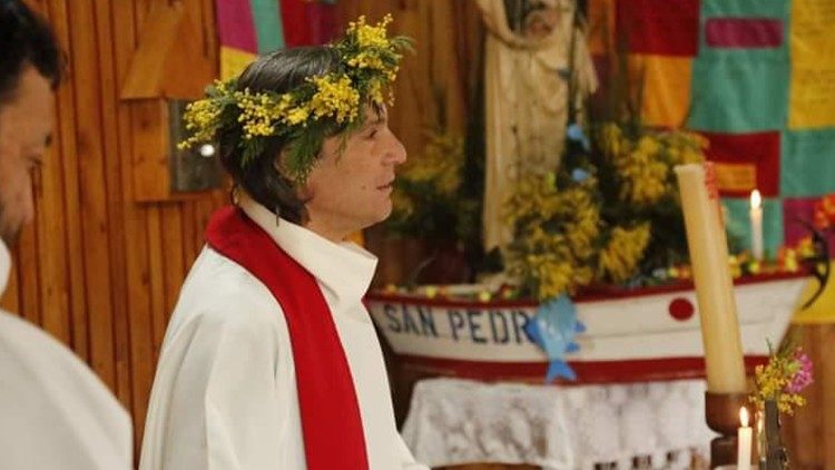 Carlos Bresciani Lecannelier SJ, Coordinador de la Red de Solidaridad y Apostolado Indígena.