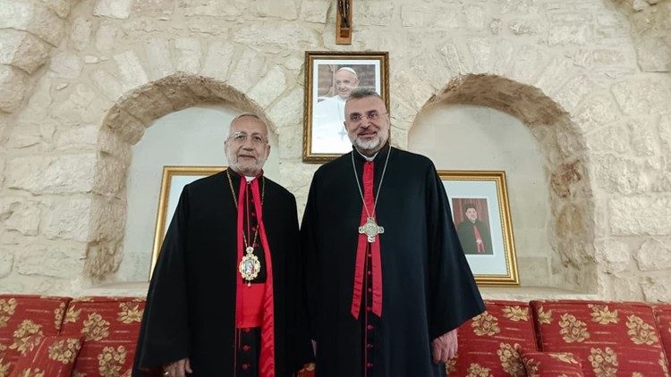2024.04.21 Visite del Patriarca Minassian al Patriarca Yazigi e al vescovo di Tripoli dei maroniti