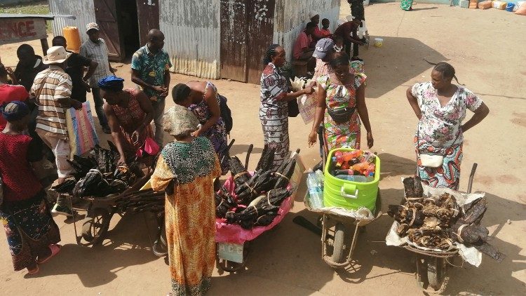 A vida em localidades da República do Congo