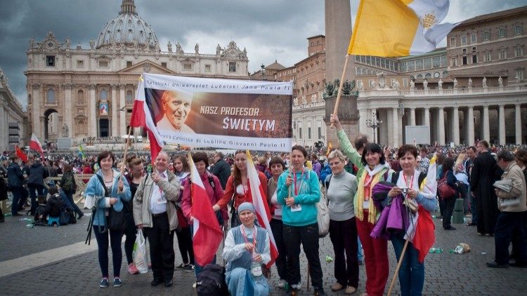 Pielgrzymka z KUL do Rzymu (Tomasz Urawski)