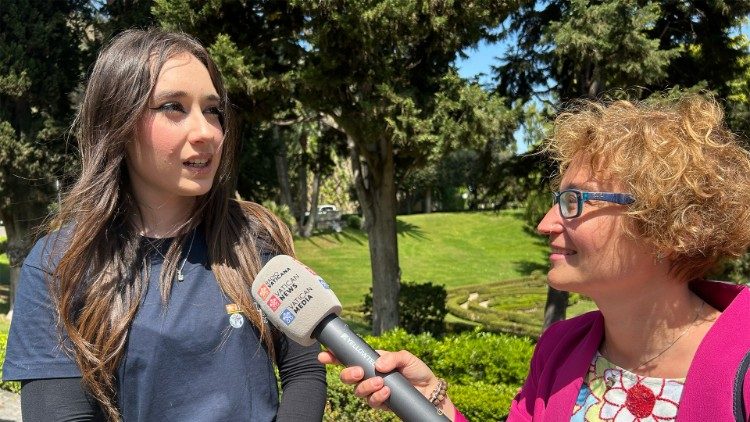 Amateurfunkerin Chiara Alberati im Interview mit Radio Vatikan