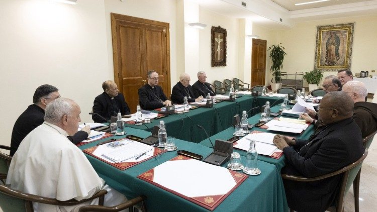 A reunião do C9 de dezembro com o Papa