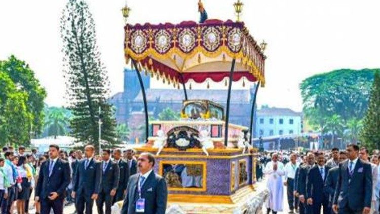 Wystawieniem relikwii św. Franciszka Ksawerego