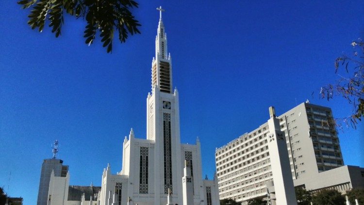 Aspeto da Catedral de Maputo