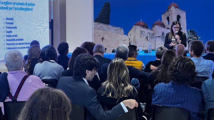 Giorgia Puleo ad un meeting