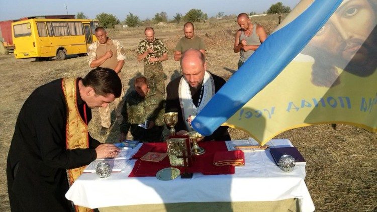 Bishop Bohdan Manyshyn in Ukraine 