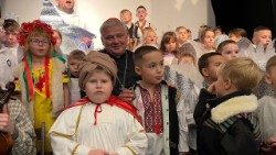 24.12.2024 kard. Krajewski na Ukrainie