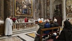 2024.12.26 Msza św. przy grobie św. Jana Pawła II (Dorota Abdelmoula-Viet)