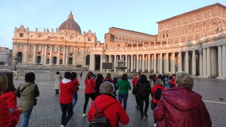 A gyulafehérvári Caritas munkatársainak zarándoklata  (Fotó: Zöld Noémi) 