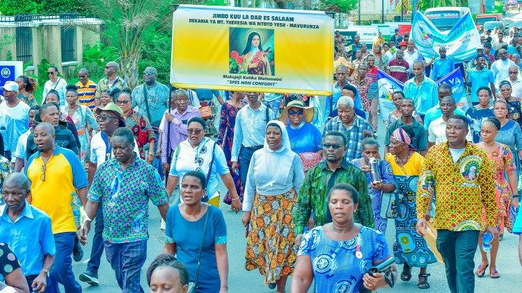 Maandamano ya kufungua Mwaka wa Jubilei kuu, Jimbo kuu la Dar es Salaam