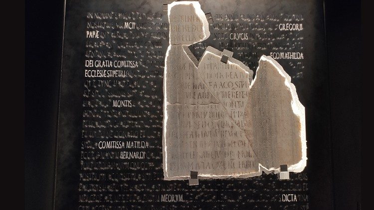L'epigrafe proveniente dalle Grotte Vaticane
