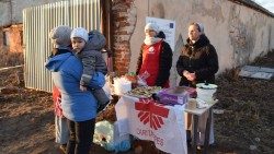 Siostry zakonne wspierają uchodźców wojennych na Ukrainie (fot. o. Mariusz Krawiec, SSP)