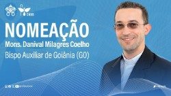 Mons. Danival Milagres Coelho, bispo auxiliar de Goiânia (GO)