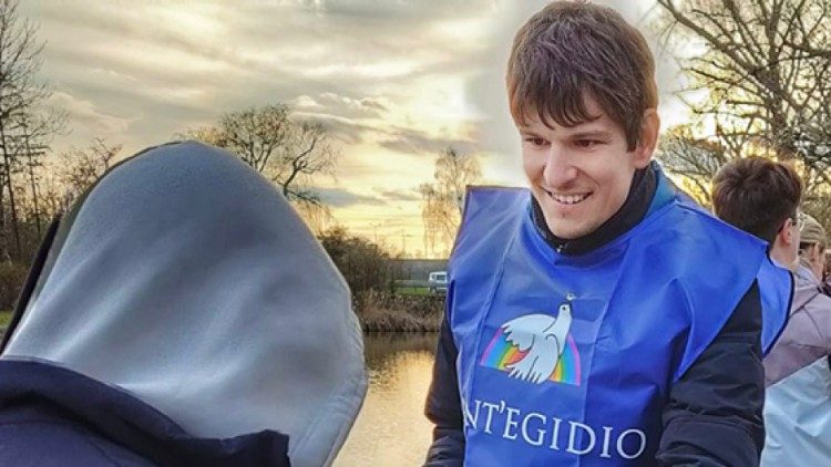 Un volontario della Comunità di Sant'Egidio, Premio Zayed 2023