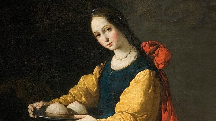 Francisco de Zurbarán, Święta Agata