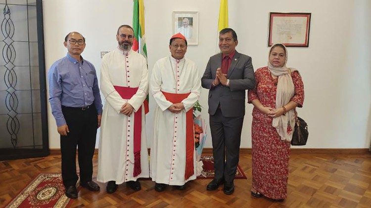 2024.02.08 Benedizione della sede della Nunziatura apostolica in Myanmar (16 dicembre 2023)