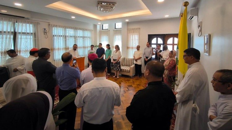 2024.02.08 Benedizione della sede della Nunziatura apostolica in Myanmar (16 dicembre 2023)