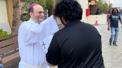 Bischof Paolo Martinelli in Abu Dhabi