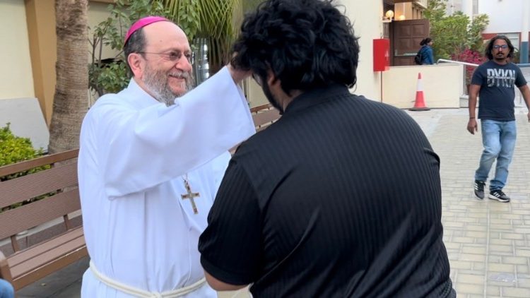 Bischof Paolo Martinelli in Abu Dhabi