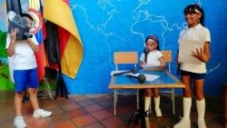 Các trẻ em ở FISDECO - Quỹ Hội nhập Xã hội và Phát triển Cộng đồng ở Colombia