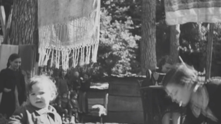 Image from the 'Castel Gandolfo 1944' Exhibit in the Papal Palace