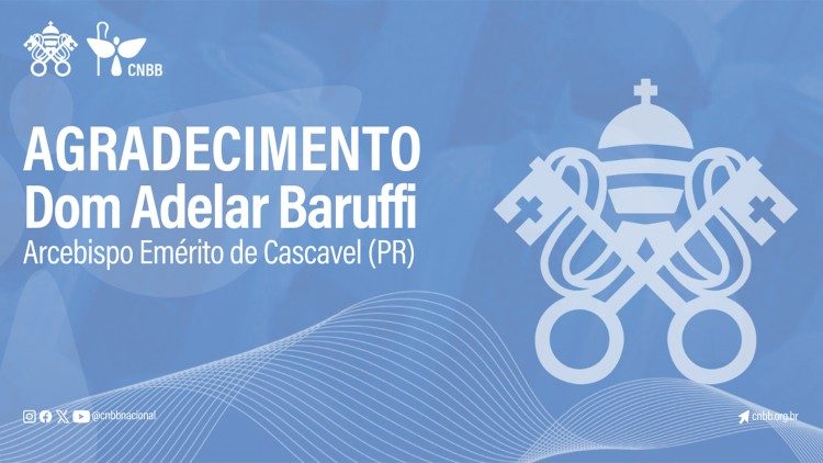 Papa aceita renúncia de dom Adelar Baruffi ao governo pastoral da arquidiocese de Cascavel (PR)