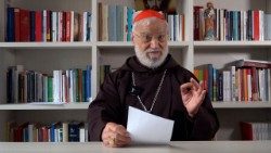 Kardinal Cantalamessa bei seinen Online-Meditationen