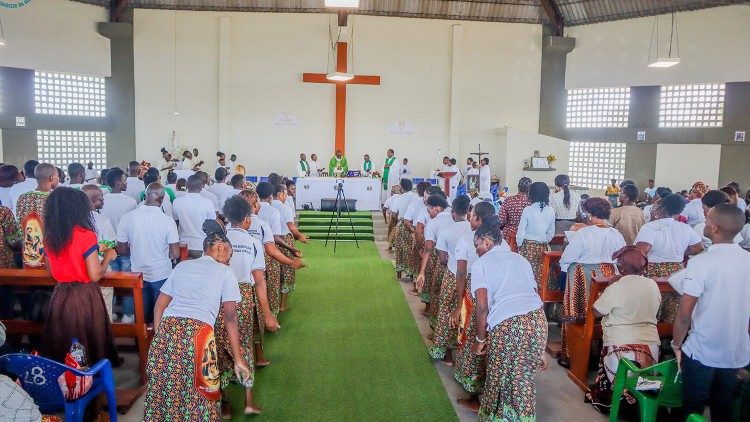 Celebração do Jubileu dos 55 anos na Paróquia Sagrada Família, Arquidiocese da Beira (Moçambique)