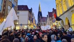 Demonstration in Münster 