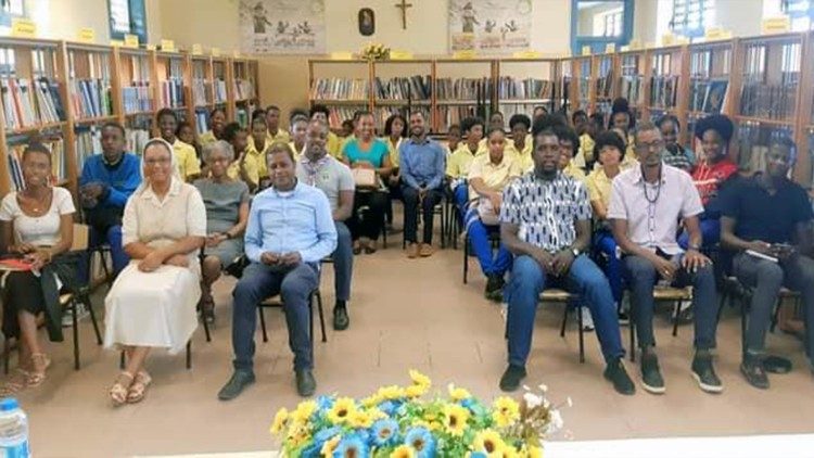 Um dos momentos do empossamento