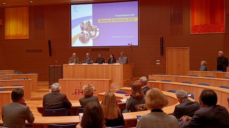 Un'immagine della presentazione a Roma